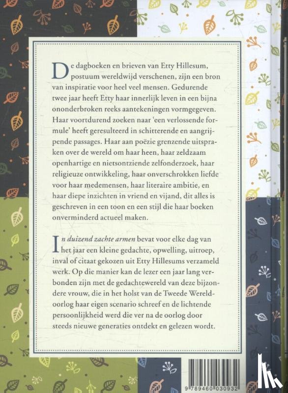 Hillesum, Etty - In duizend zachte armen