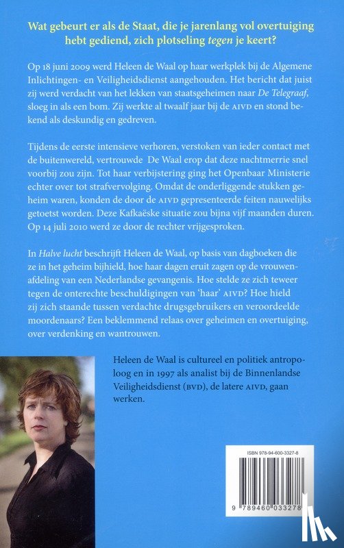 Waal, Heleen de - Halve lucht
