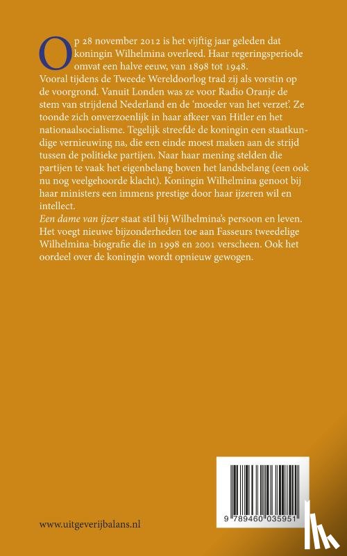 Fasseur, Cees - Een dame van ijzer