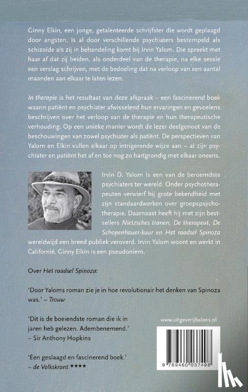 Yalom, Irvin D., Elkin, Ginny - In therapie