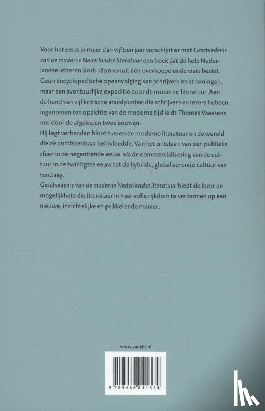 Vaessens, Thomas - Geschiedenis van de moderne Nederlandse literatuur