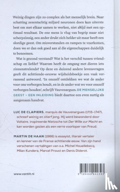 Vauvenargues - De menselijke geest