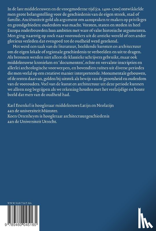 Karl Enenkel, Karl, Ottenheym, Koen - Oudheid als ambitie