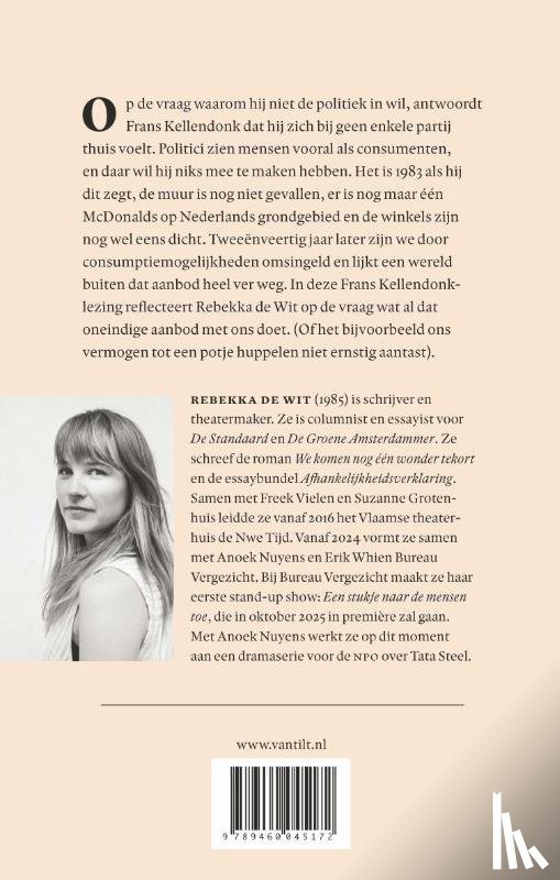 Wit, Rebekka de - We gingen toch huppelen?