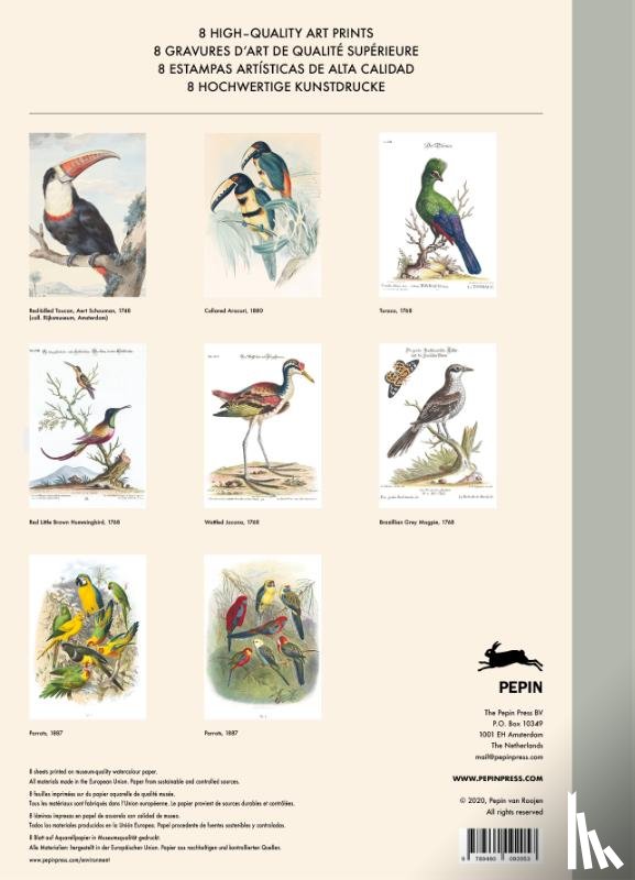 Roojen, Pepin van - Tropical Bird Prints