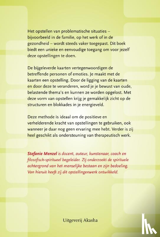 Menzel, Stefanie, Vitataal - Opstellen met kaarten