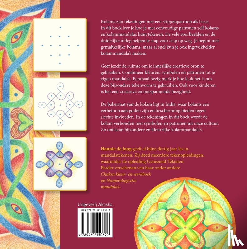 Jong, Hannie de - Mandala's tekenen met kolams
