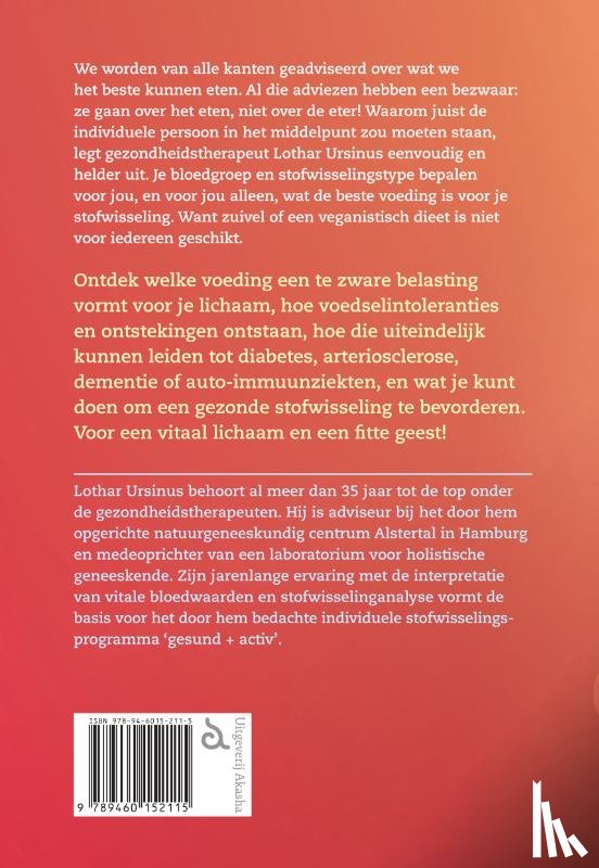 Ursinus, Lothar - Op weg naar een gezonde stofwisseling
