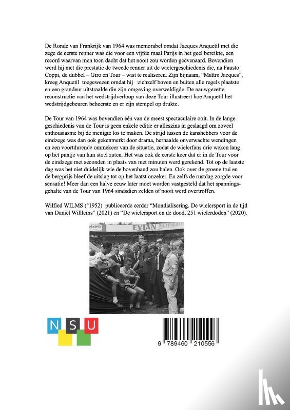 Wilms, Wilfried - Jacques Anquetil in de Tour van 1964