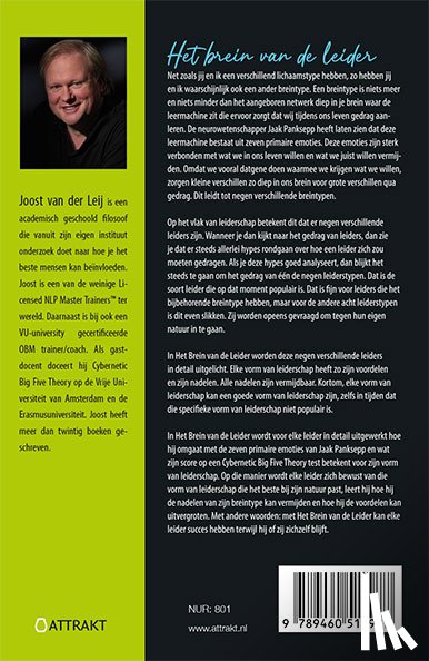 Leij, Joost van der - Het brein van de leider
