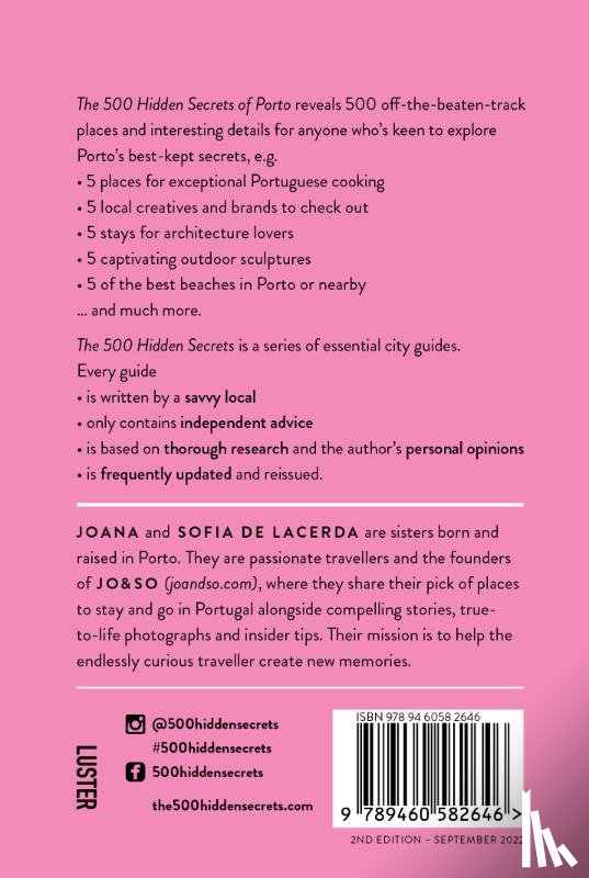 Lacerda, Joana & Sofia - The 500 Hidden Secrets of Porto