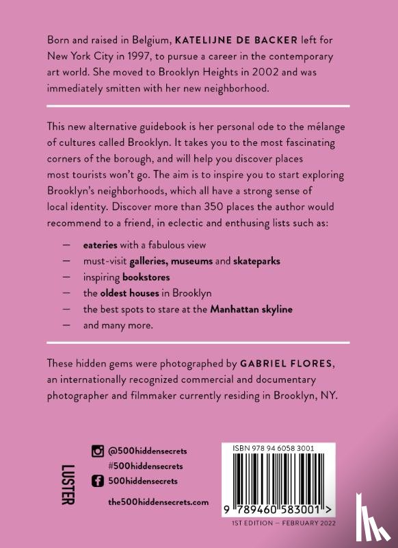 Backer, Katelijne de - Hidden Brooklyn