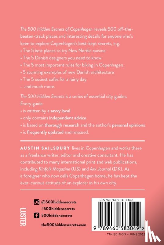 Sailsbury, Austin - The 500 Hidden Secrets of Copenhagen