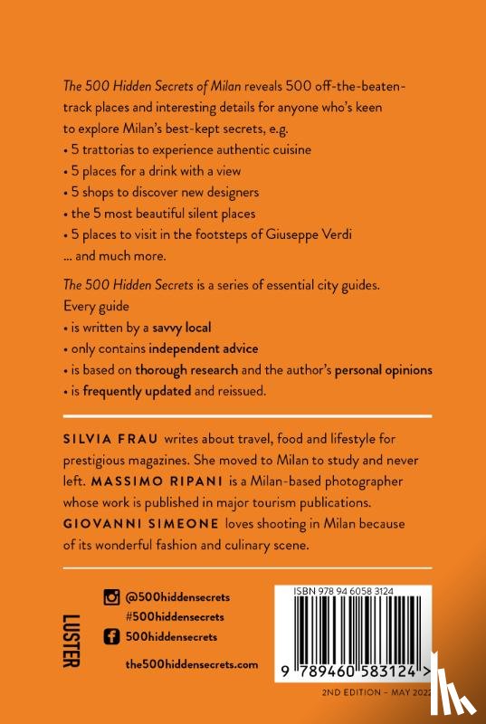 Frau, Silvia - The 500 hidden secrets of Milan