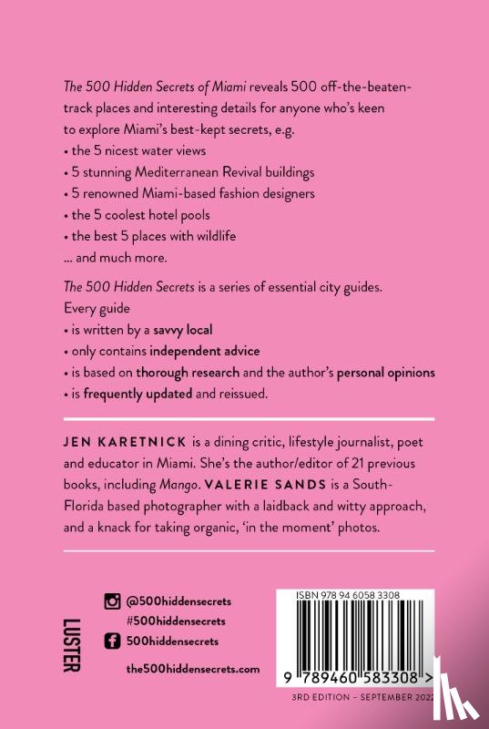 Karetnick, Jen - The 500 Hidden Secrets of Miami