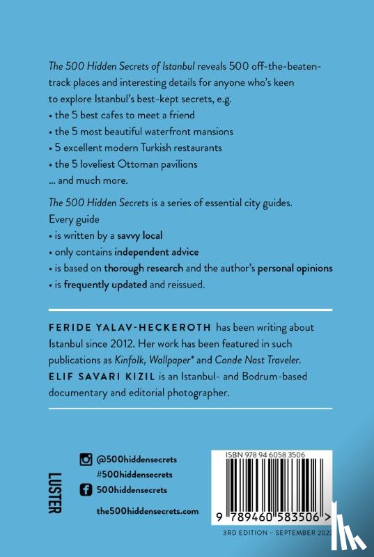 Yalav, Feride - The 500 hidden secrets of Istanbul