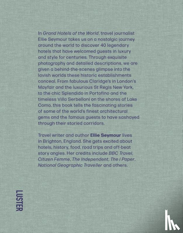 Seymour, Ellie - Grand Hotels of the World