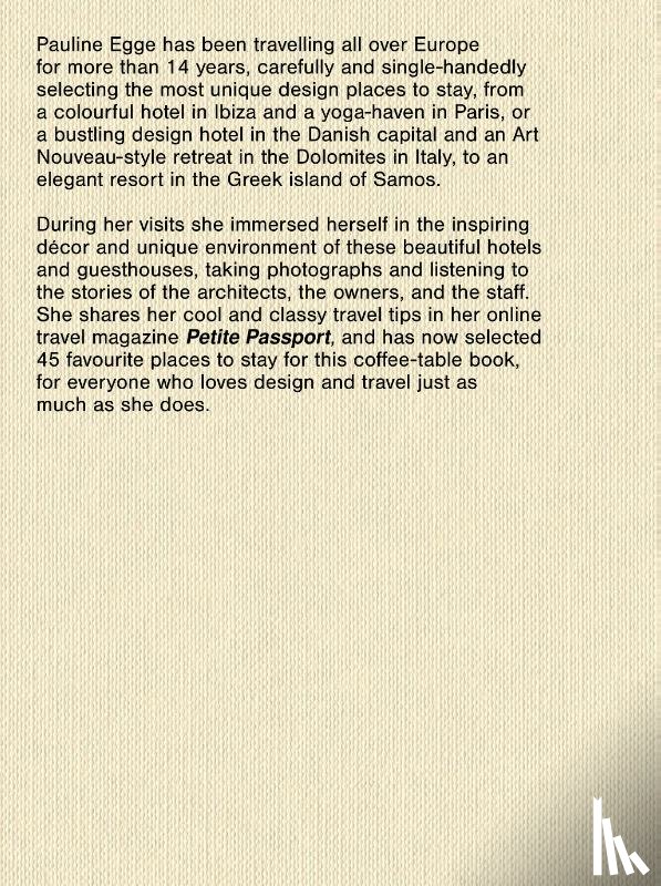 Egge, Pauline - Design Stays