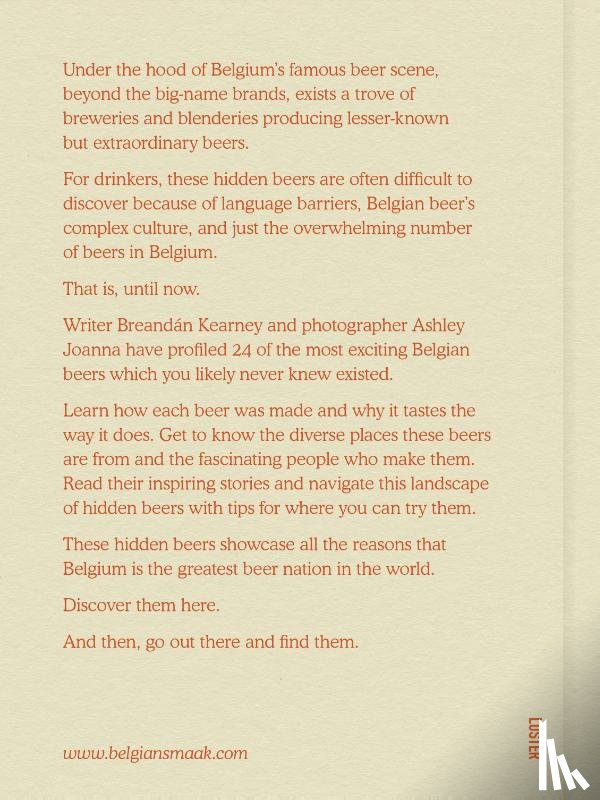 Kearney, Breandán - Hidden Beers of Belgium