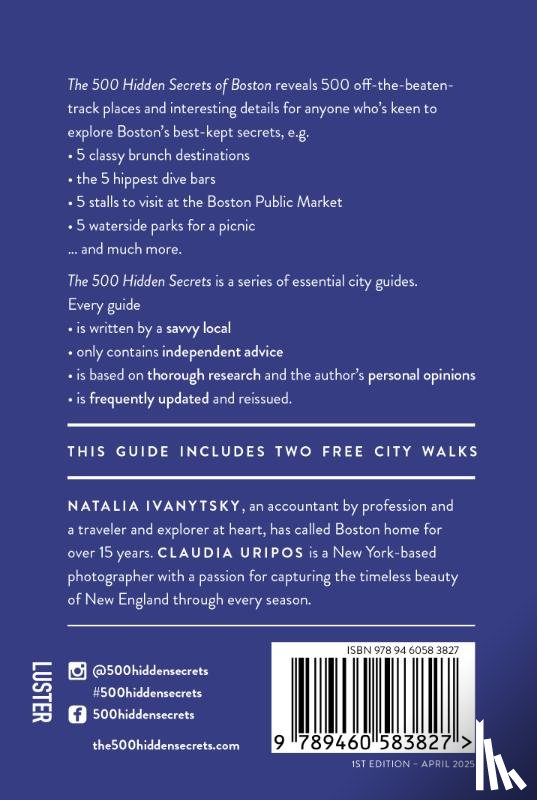 Ivanytsky, Natalia - The 500 hidden secrets of Boston