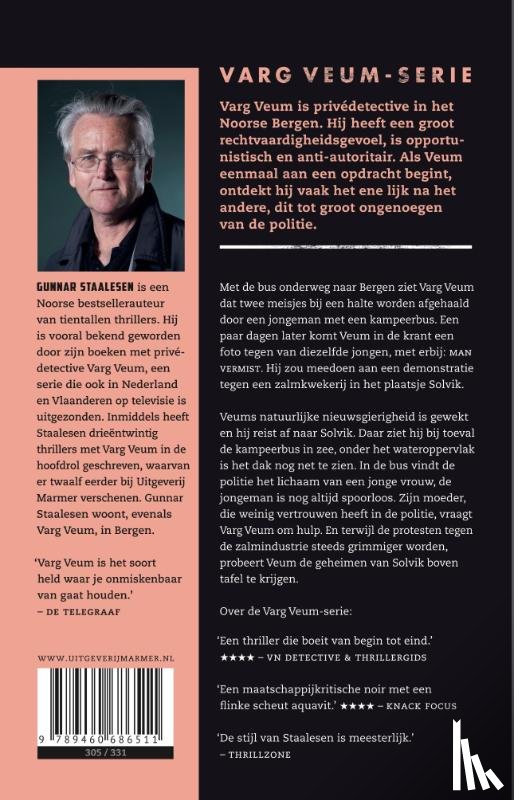 Staalesen, Gunnar - Achtervolgd door de dood