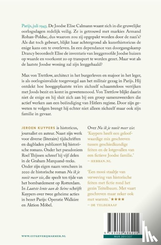 Kuypers, Jeroen - Laatste lente aan de Seine