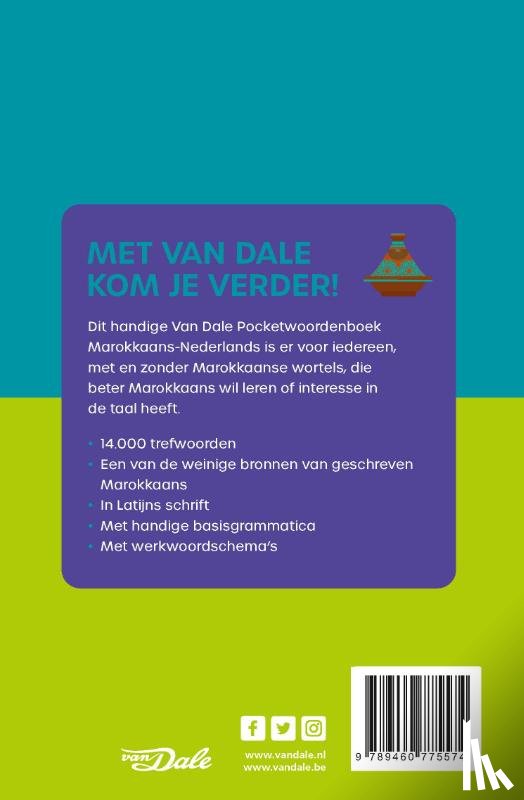 Pel, Ankie van - Van Dale Pocketwoordenboek Marokkaans-Nederlands