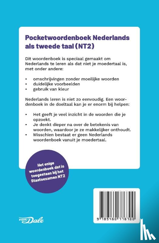  - Van Dale Pocketwoordenboek Nederlands als tweede taal (NT2)