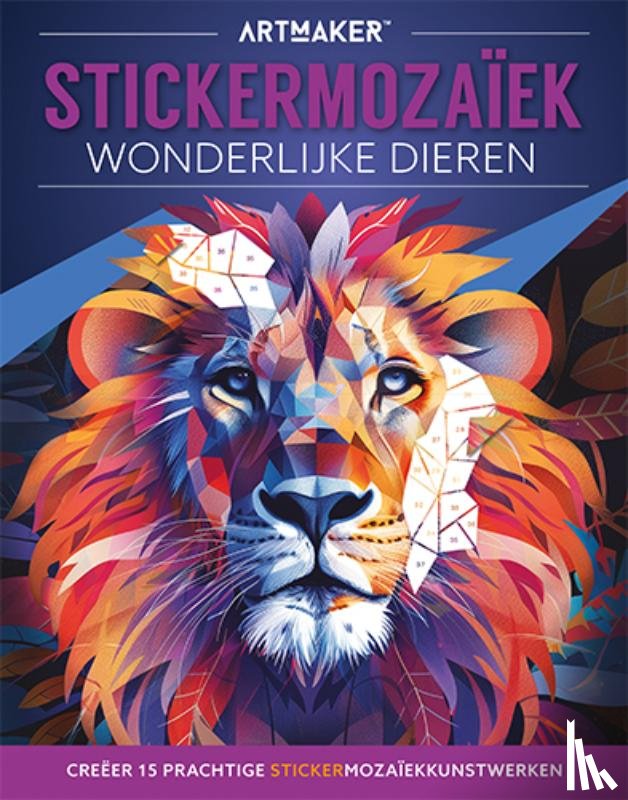  - Stickermozaïek - Wonderlijke dieren