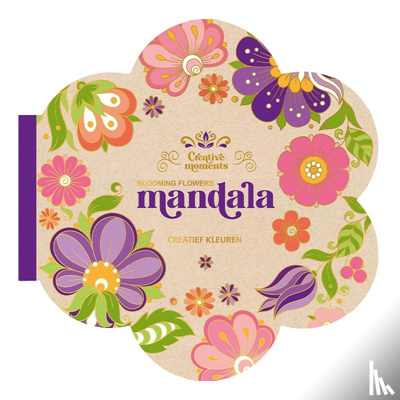  - Blooming flowers mandala