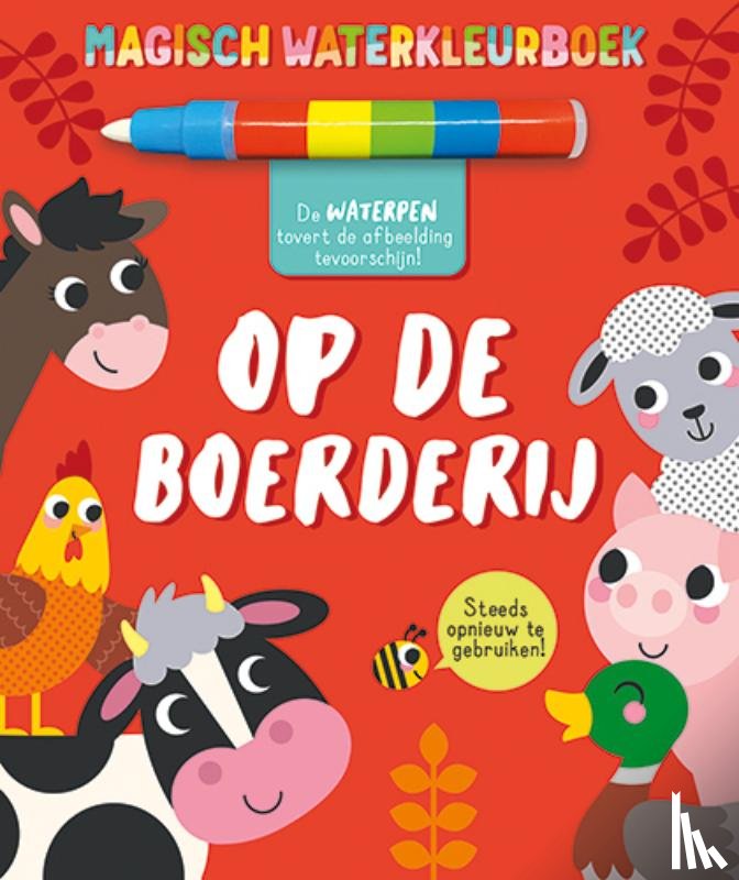  - Magisch waterkleurboek - op de boerderij