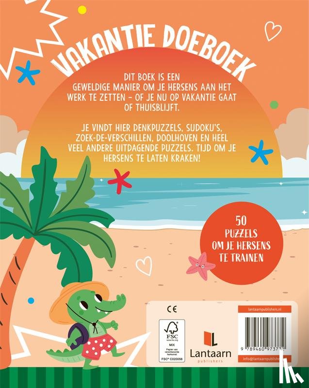  - Vakantiedoeboek voor kids
