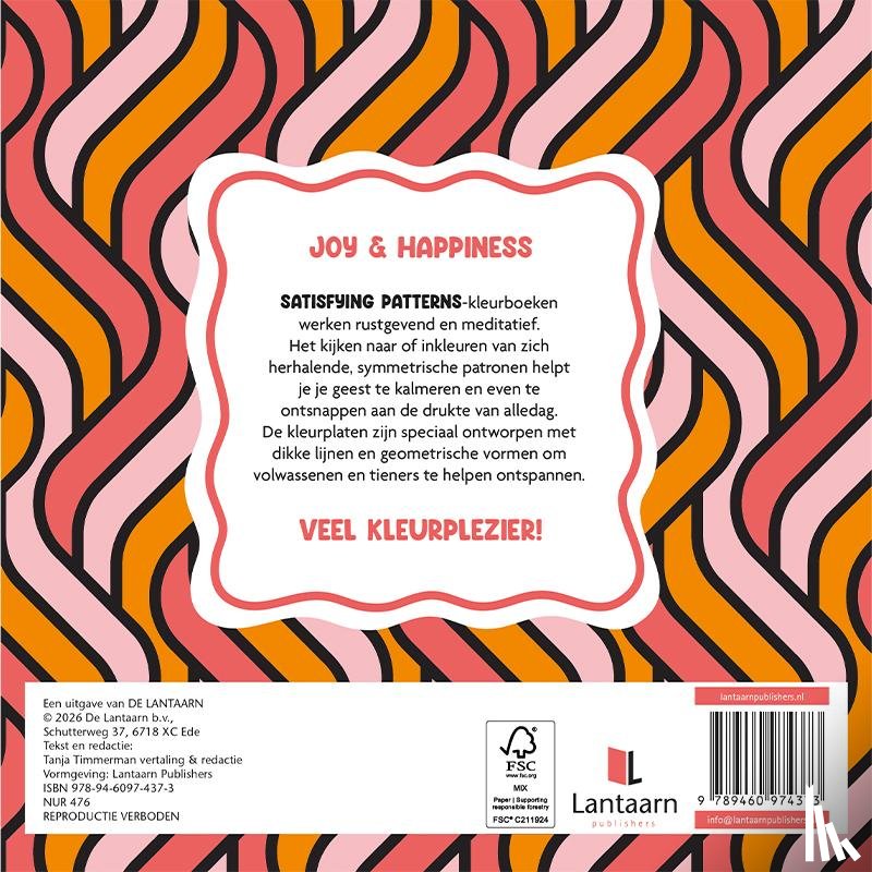  - Satisfying patterns - Joy & happiness