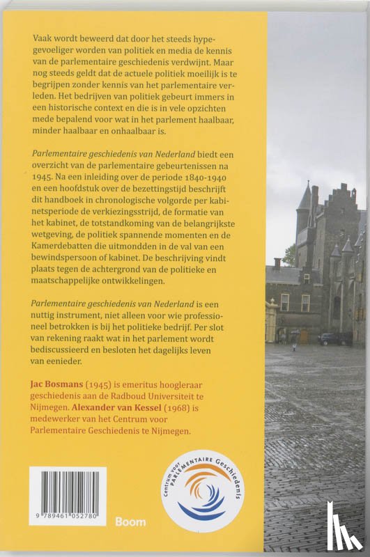 Bosmans, Jac, Kessel, Alexander van - Parlementaire geschiedenis van Nederland
