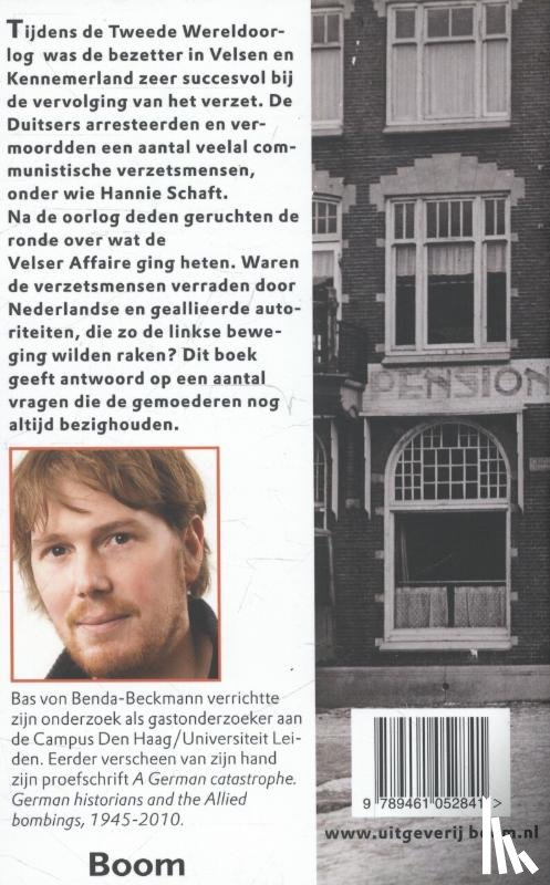 Benda-Beckmann, Bas von - De Velser affaire
