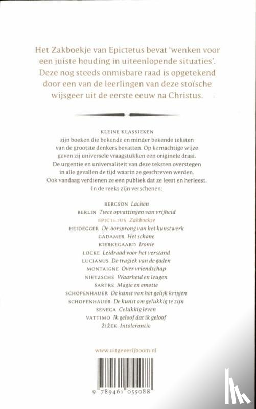Epictetus - Zakboekje