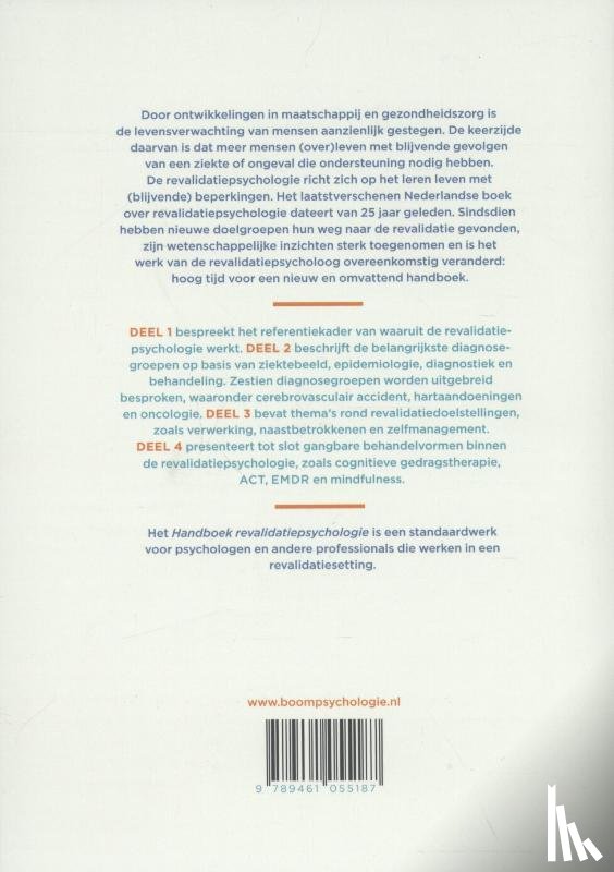  - Handboek revalidatiepsychologie