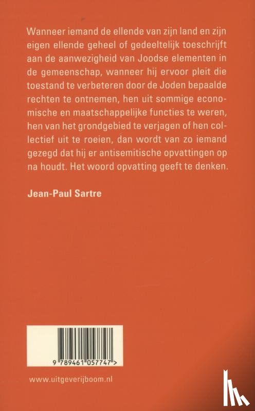 Sartre, Jean-Paul - Reflecties op het joodse vraagstuk