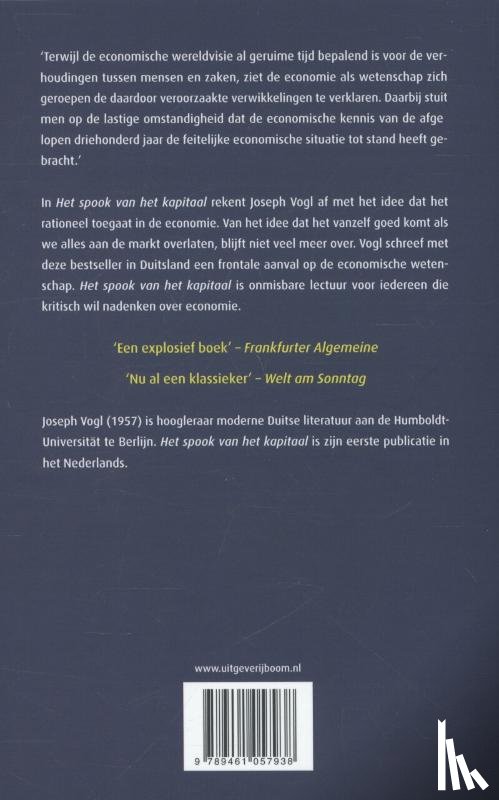 Vogl, Joseph - Het spook van het kapitaal