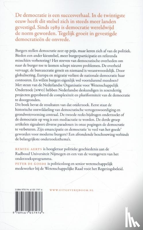Aerts, Remieg, Goede, Peter de - Omstreden democratie