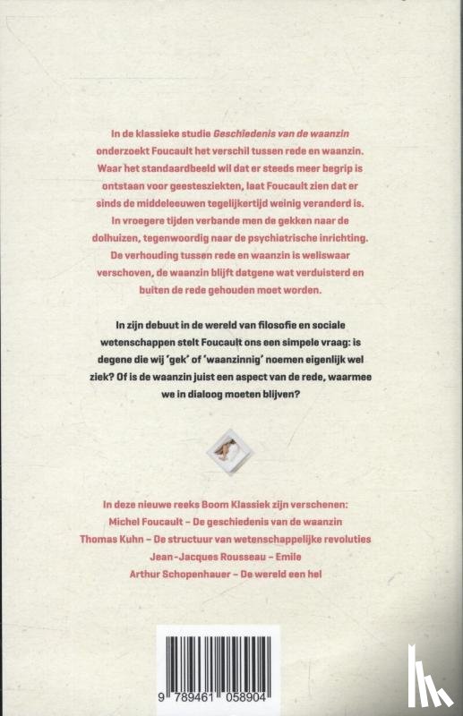 Foucault, Michel - Geschiedenis van de waanzin in de zeventiende en achttiende eeuw
