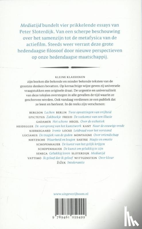 Sloterdijk, Peter - Mediatijd