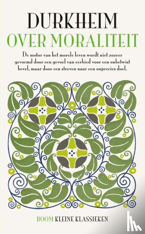 Durkheim, Emile - Over moraliteit