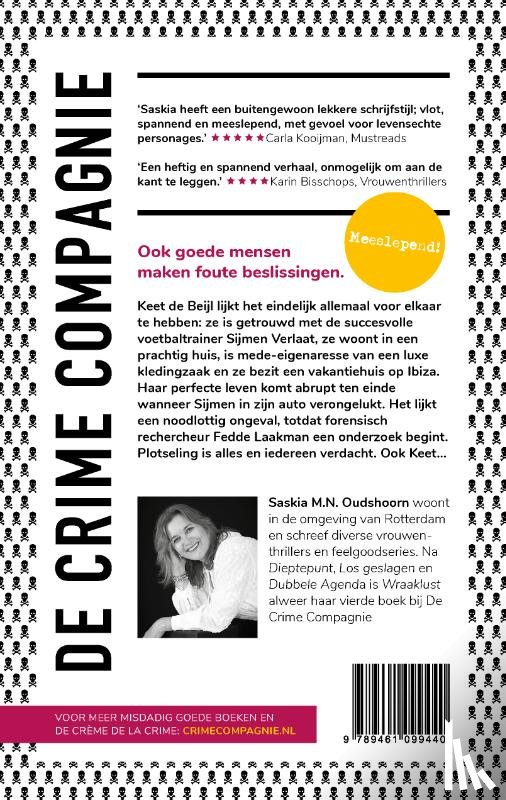 Oudshoorn, Saskia M.N. - Wraaklust