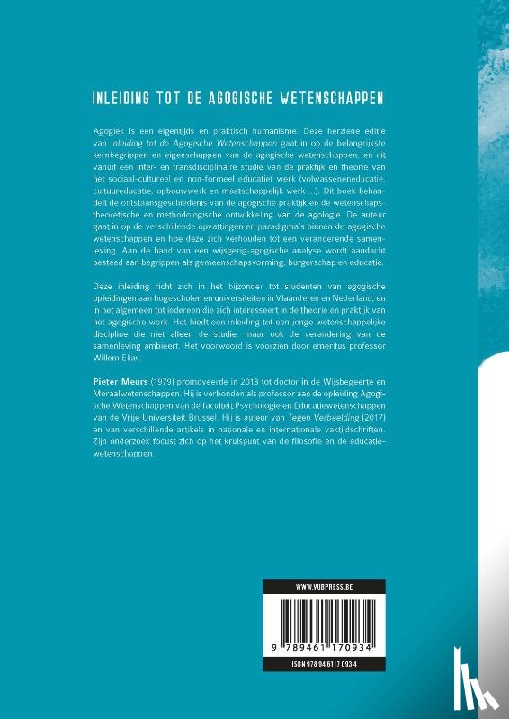 Meurs, Pieter - Inleiding tot de agogische wetenschappen (Herziene editie)
