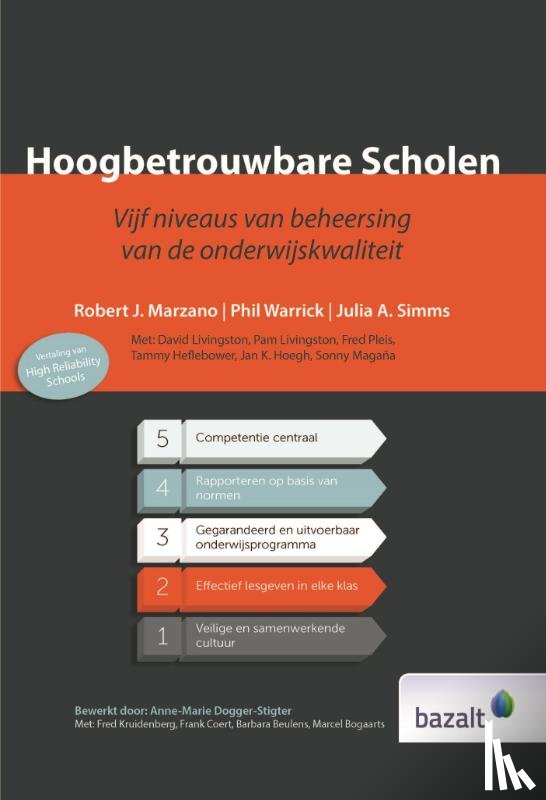 Marzano, Robert J., Warrick, Phil, Simms, Julia A. - Hoogbetrouwbare scholen