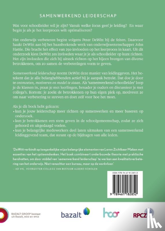 DeWitt, Peter M. - Samenwerkend leiderschap