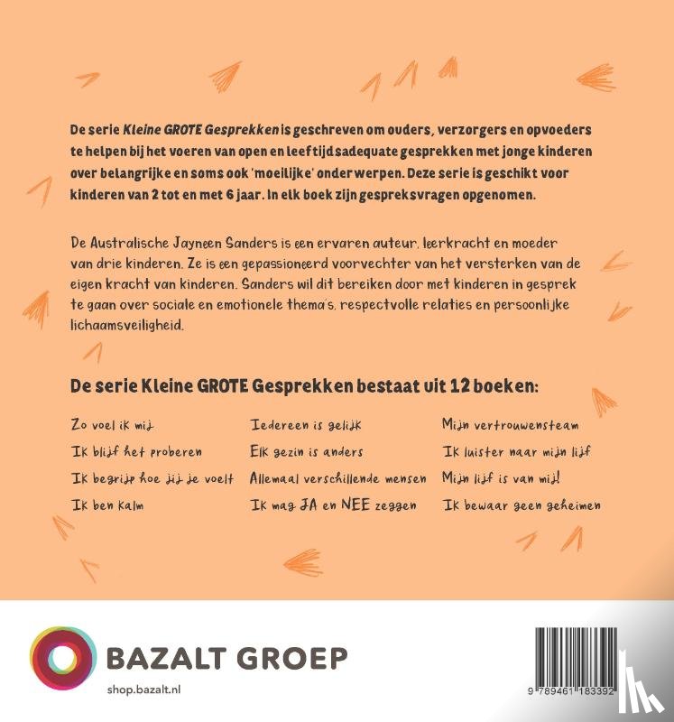 Sanders, Jayneen - Ik blijf het proberen