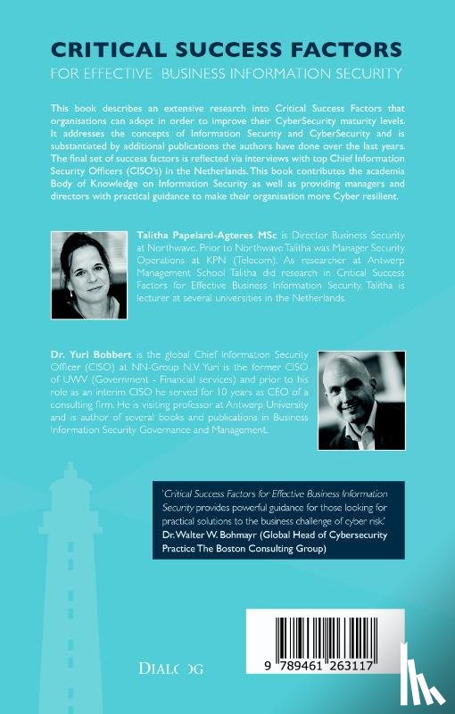 Bobbert, Yuri, Papelard, Talitha - Critical success factors for effective business information security