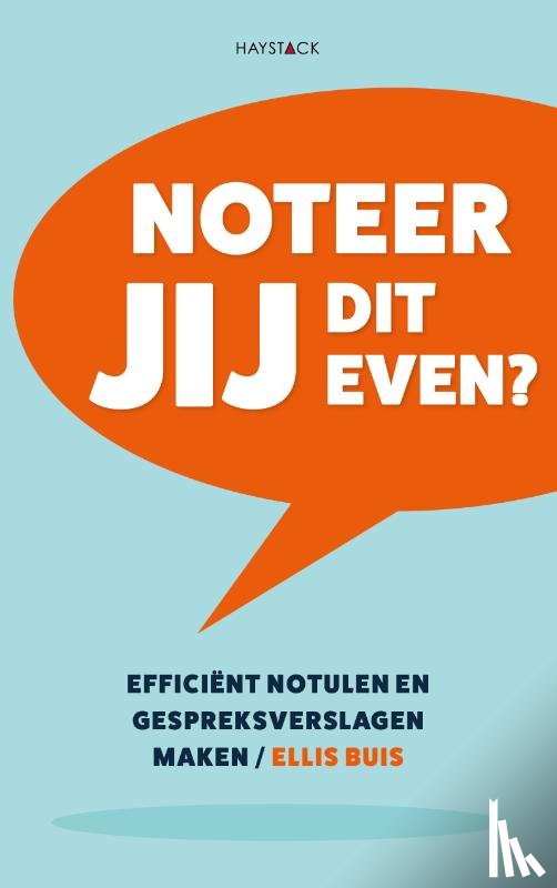 Buis, Ellis - Noteer jij dit even?